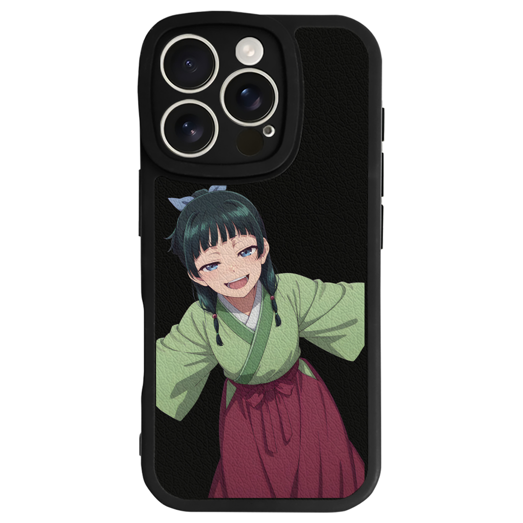 薬屋のひとりごと The Apothecary Diaries 【iPhone 16シリーズ対応】シリコンスマホケース（レザー調） 材質：シリコン